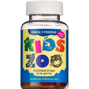 Kids Zoo Omega-3 dobbeltstyrke, 60 stk (Udløb: 09/2024)